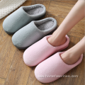 Winter Indoor Coral Fleece Thick Bottom Cotton Shoes